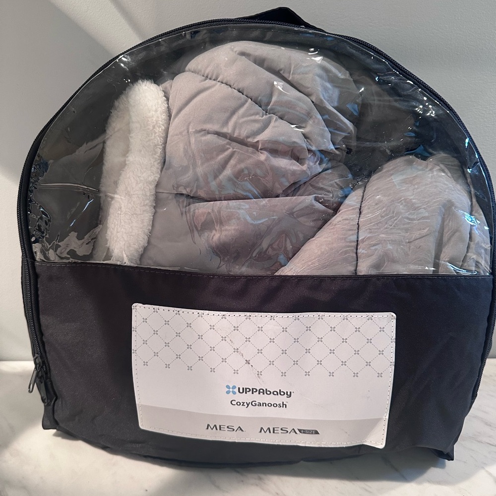 UPPABaby Mesa Cozy Ganoosh Grey Stella EUC